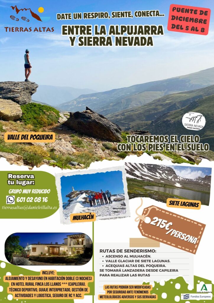 PUENTE DE LA INMACULADA EN ALPUJARRA Y SIERRA NEVADA