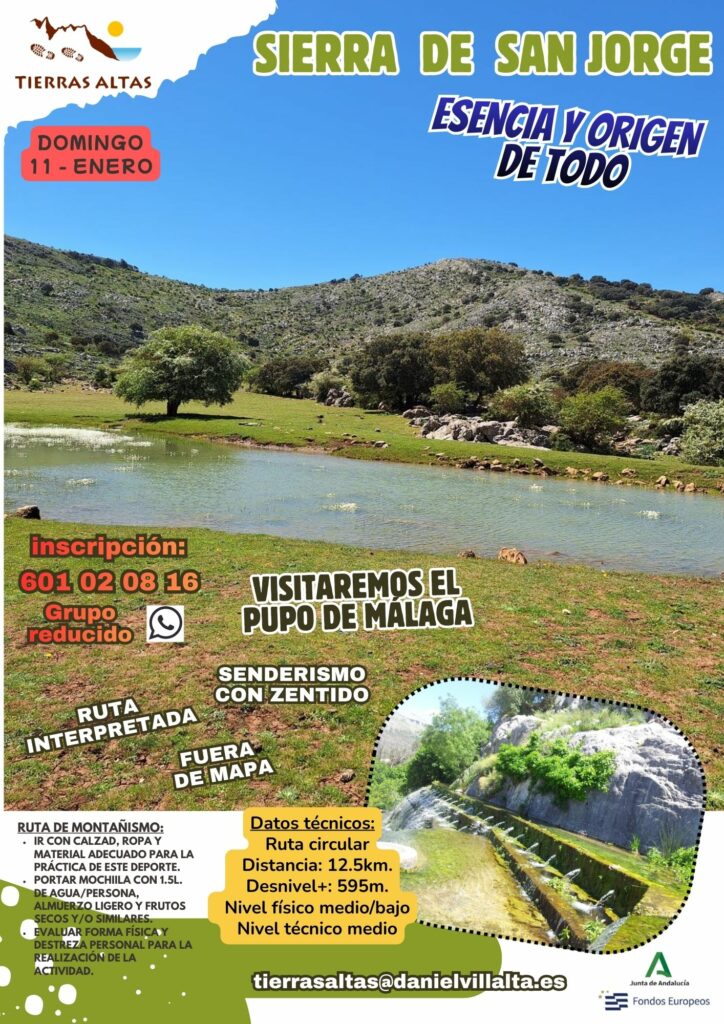 Ascenso a la Sierra de San Jorge