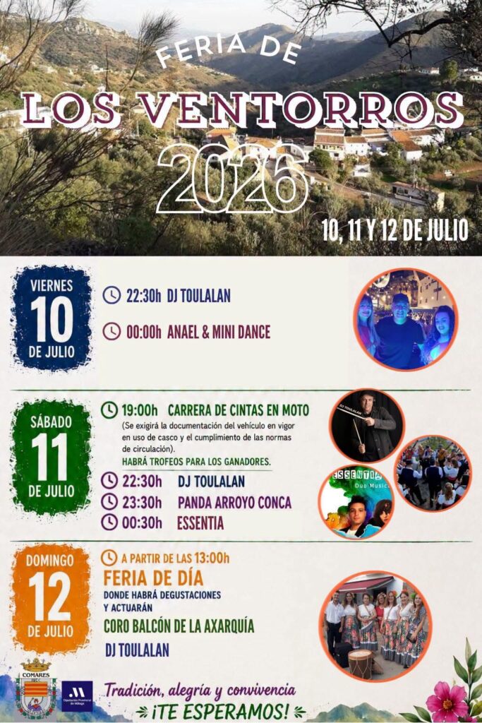 Feria de los Ventorros de Comares con la Panda de Verdiales Arroyo Conca