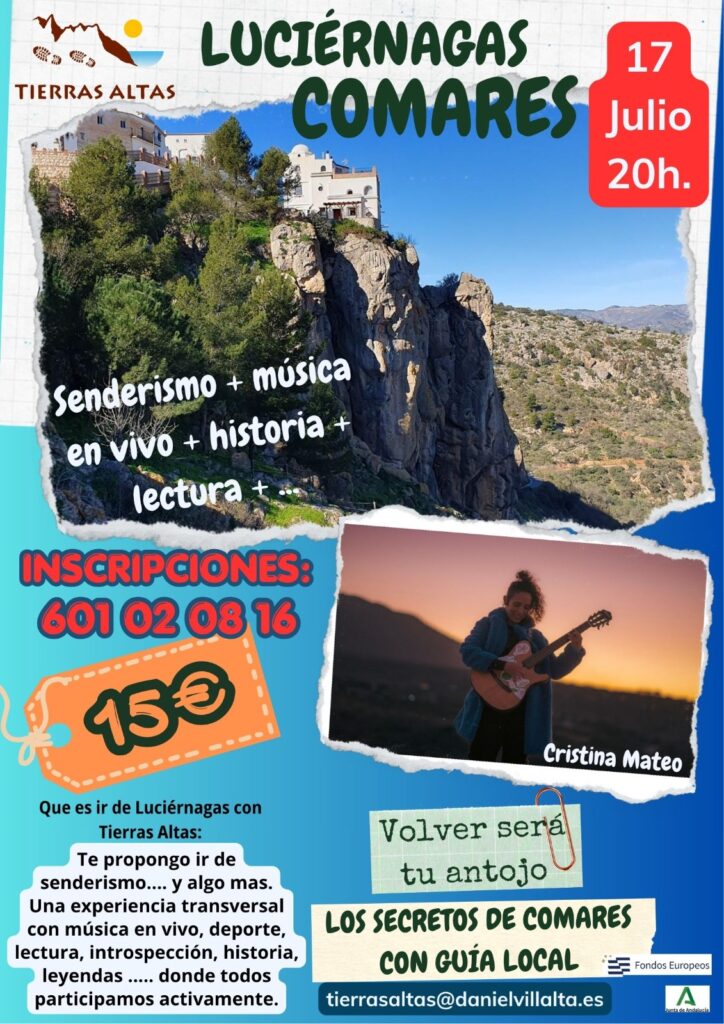 Luciérnagas por Comares: vivencial 100%