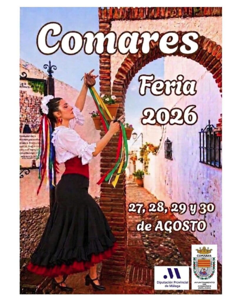 Feria de Comares: Panda Arroyo Conca por la noche en la Plaza de los Verdiales