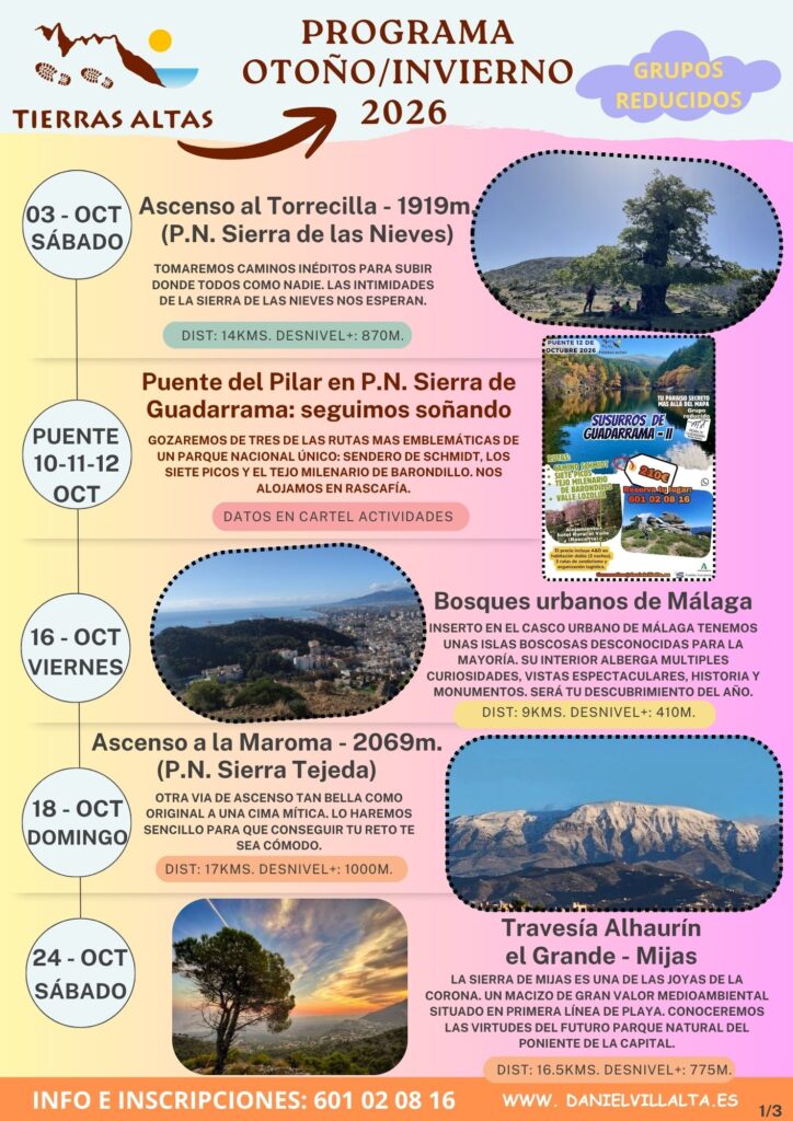 Ascenso al Torrecilla (techo del P.N. Sierra de las Nieves)