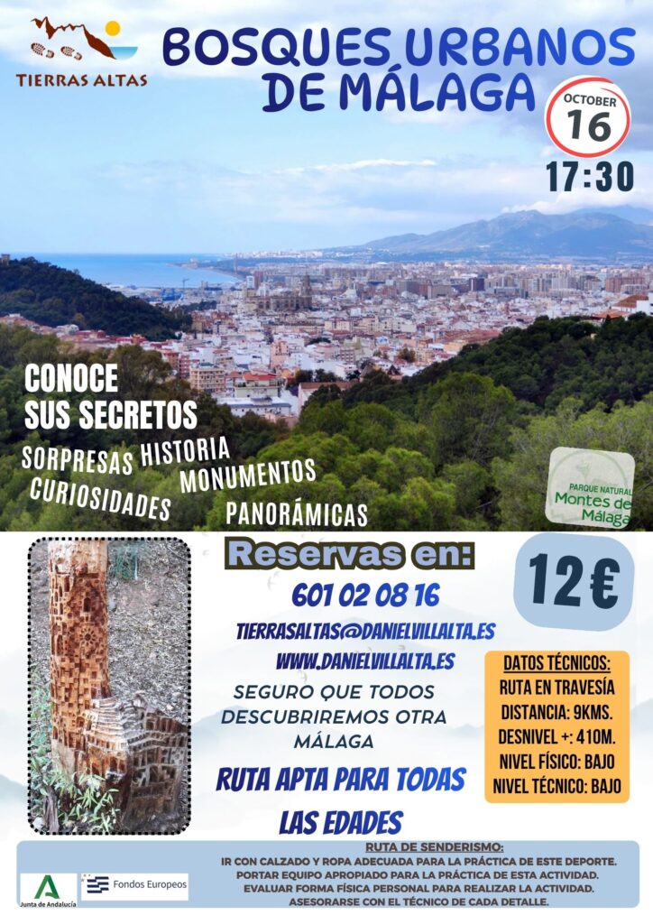 Los bosques urbanos de Málaga