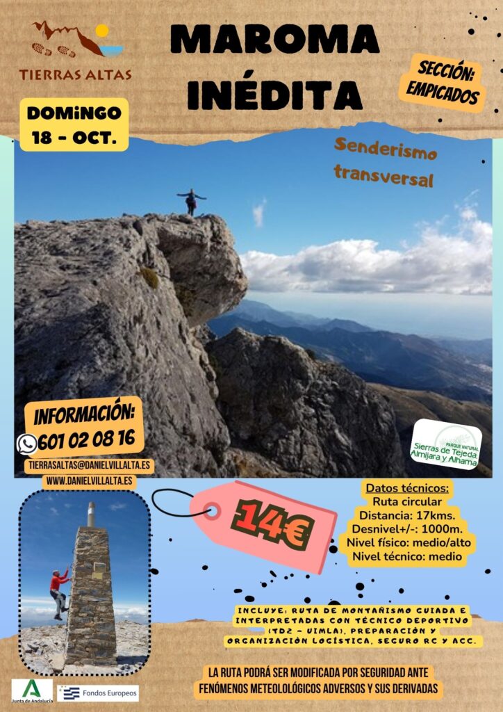 Ascenso a la Maroma las Tierras mas Altas de Málaga (P.N.Sierra Tejeda)