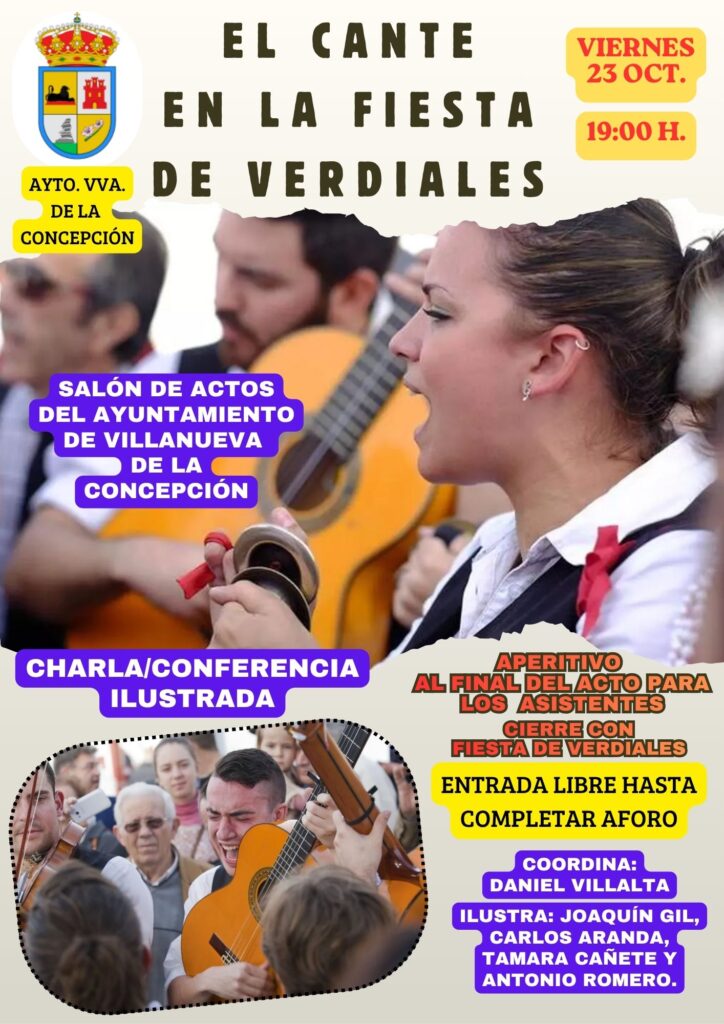 Conferencia ilustrada: El cante en la Fiesta de Verdiales